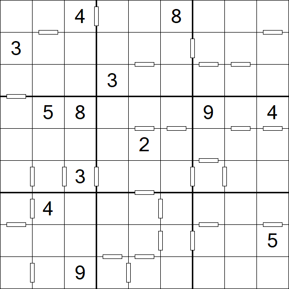 Consecutive Sudoku - Difficile
