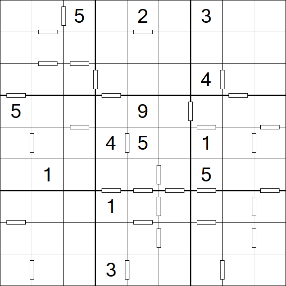 Consecutive Sudoku - Difícil