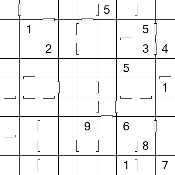 Consecutive Sudoku - Difficile