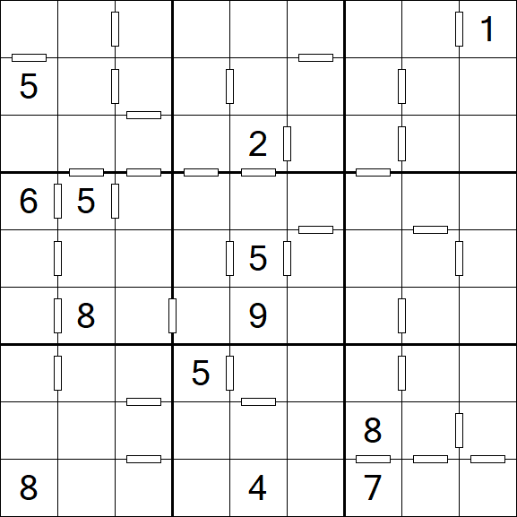 Consecutive Sudoku - Difficile