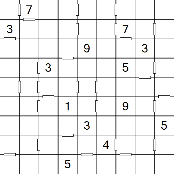 Consecutive Sudoku - Difficile