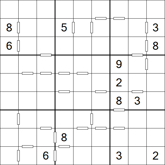 Consecutive Sudoku - Difficile