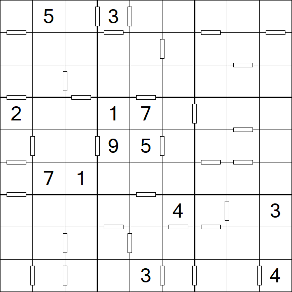 Consecutive Sudoku - Difficile