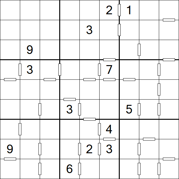 Consecutive Sudoku - Difficile