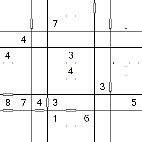 Consecutive Sudoku - Difficile