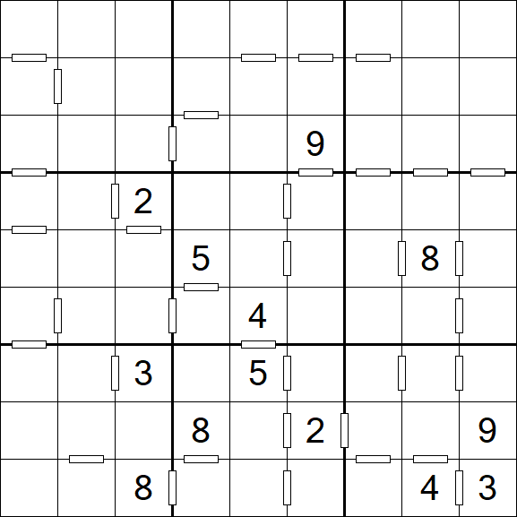 Consecutive Sudoku - Difícil