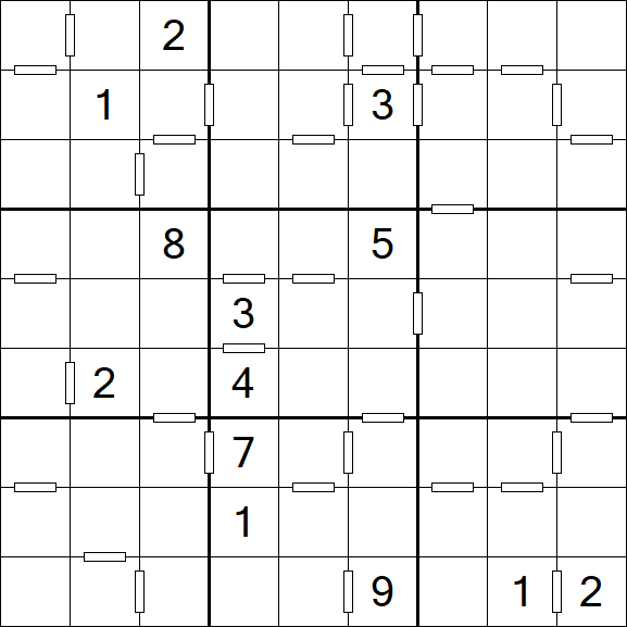 Consecutive Sudoku - Difficile