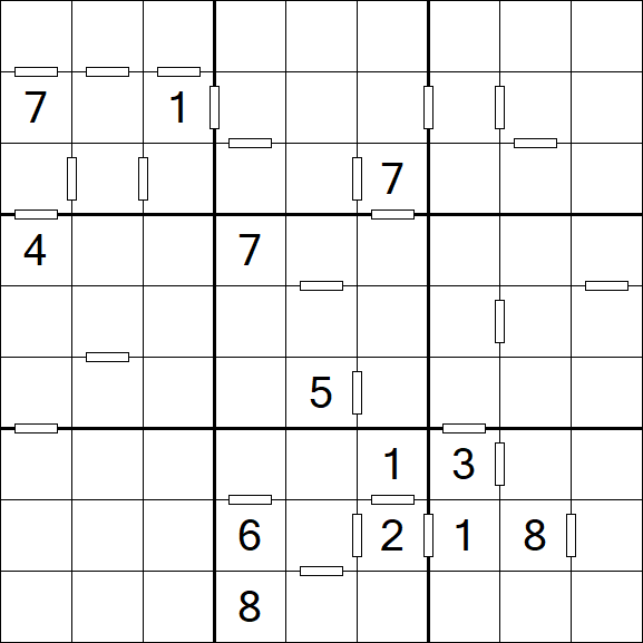 Consecutive Sudoku - Difficile