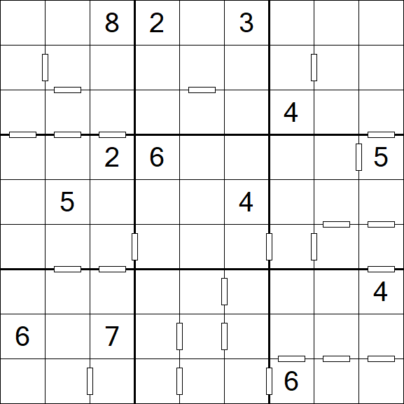 Consecutive Sudoku - Difficile