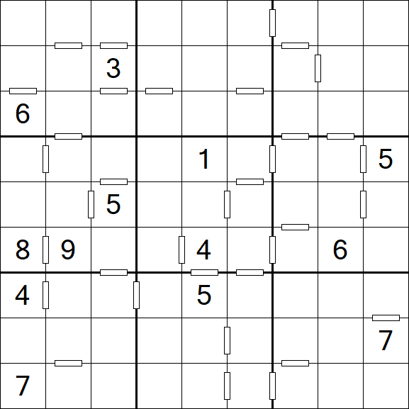Consecutive Sudoku - Difficile
