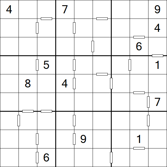 Consecutive Sudoku - Difficile