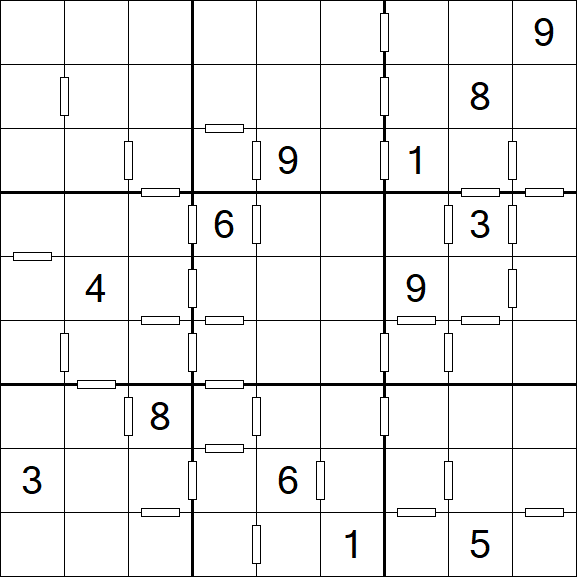 Consecutive Sudoku - Difficile