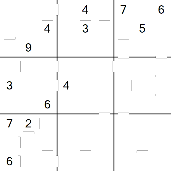 Consecutive Sudoku - Difficile