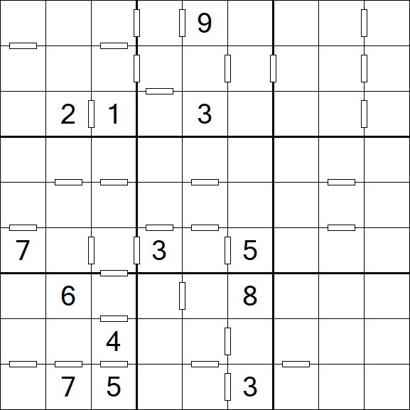 Consecutive Sudoku - Difficile