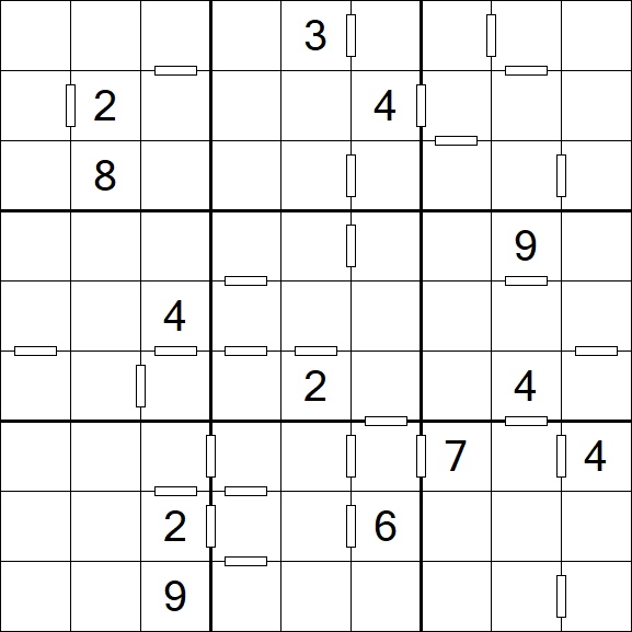 Consecutive Sudoku - Hard
