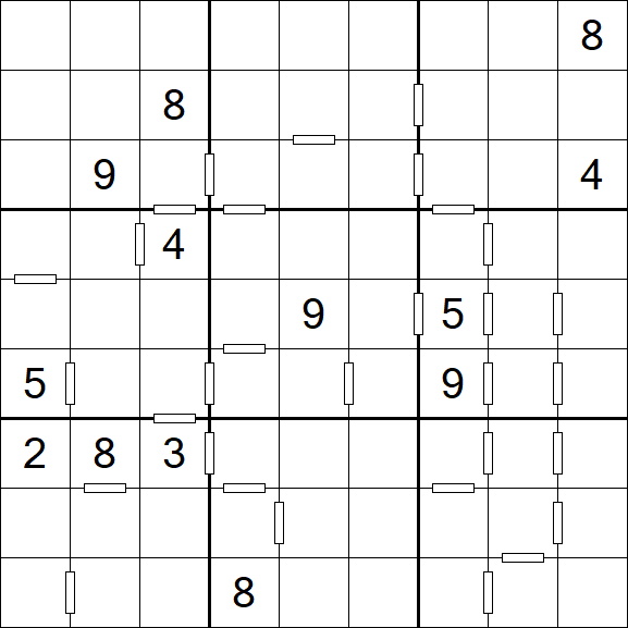 Consecutive Sudoku - Hard