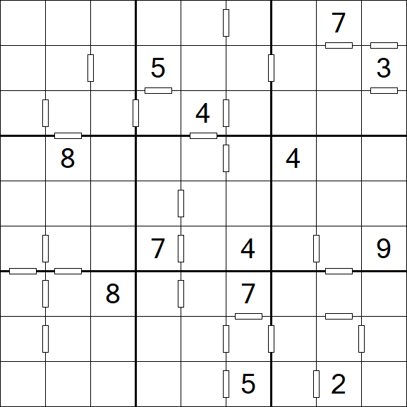 Consecutive Sudoku - Hard