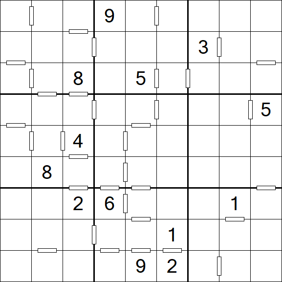 Consecutive Sudoku - Hard