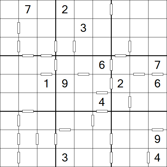 Consecutive Sudoku - Schwierig