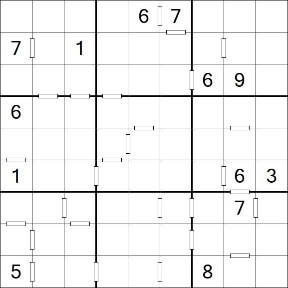 Consecutive Sudoku - Difícil