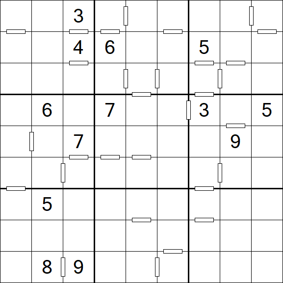 Consecutive Sudoku - Hard