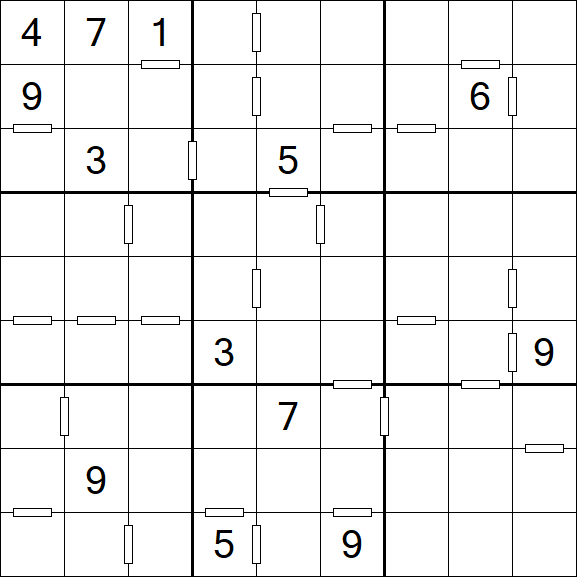 Consecutive Sudoku - Difícil