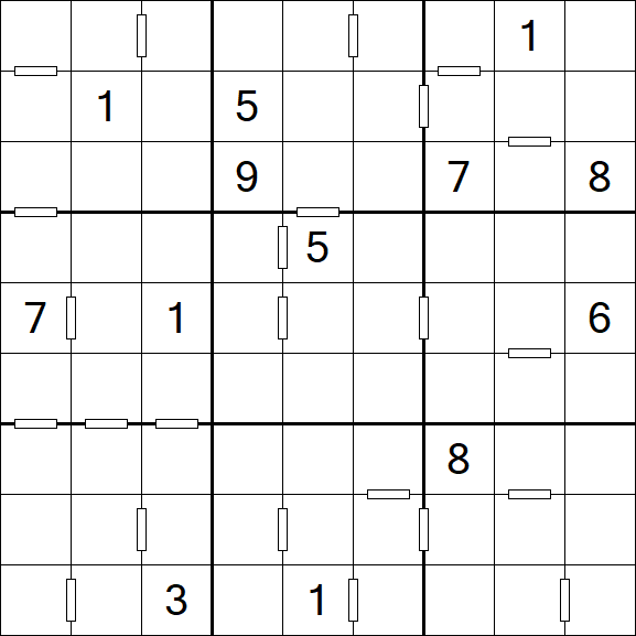 Consecutive Sudoku - Hard