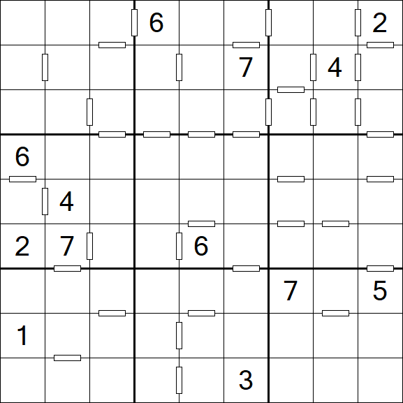 Consecutive Sudoku - Schwierig