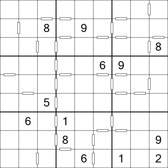 Consecutive Sudoku - Hard