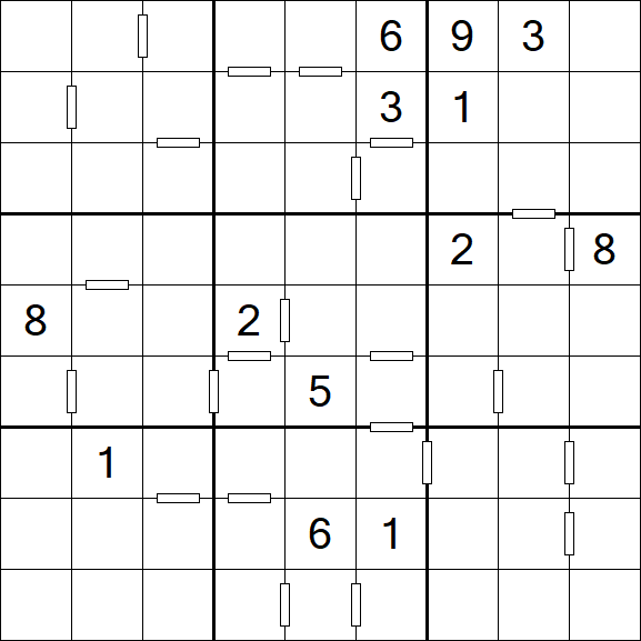 Consecutive Sudoku - Hard