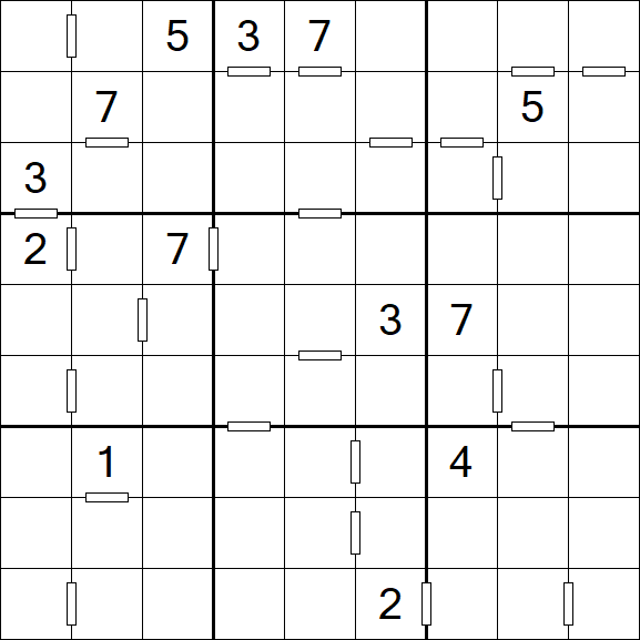 Consecutive Sudoku - Schwierig