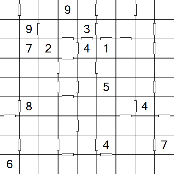 Consecutive Sudoku - Hard