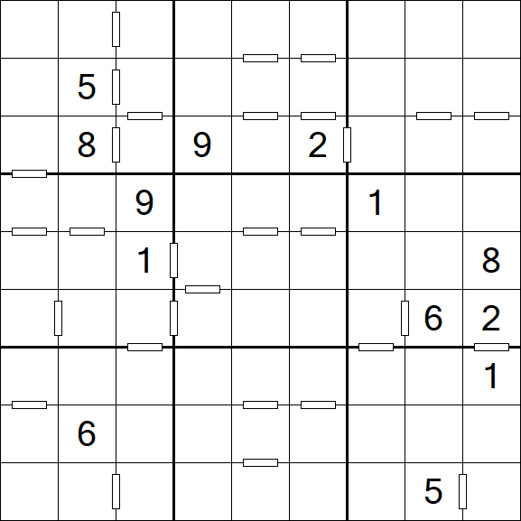 Consecutive Sudoku - Hard