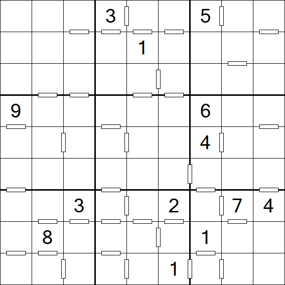 Consecutive Sudoku - Hard