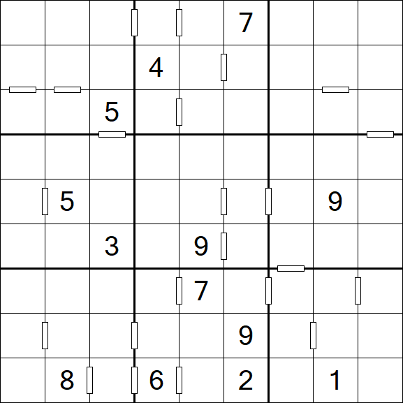 Consecutive Sudoku - Hard