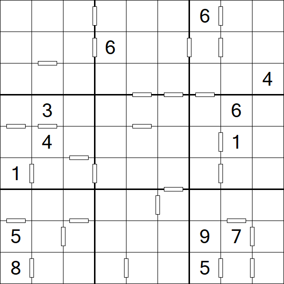 Consecutive Sudoku - Difícil