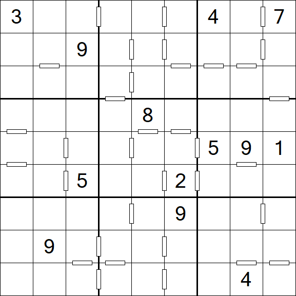 Consecutive Sudoku - Hard