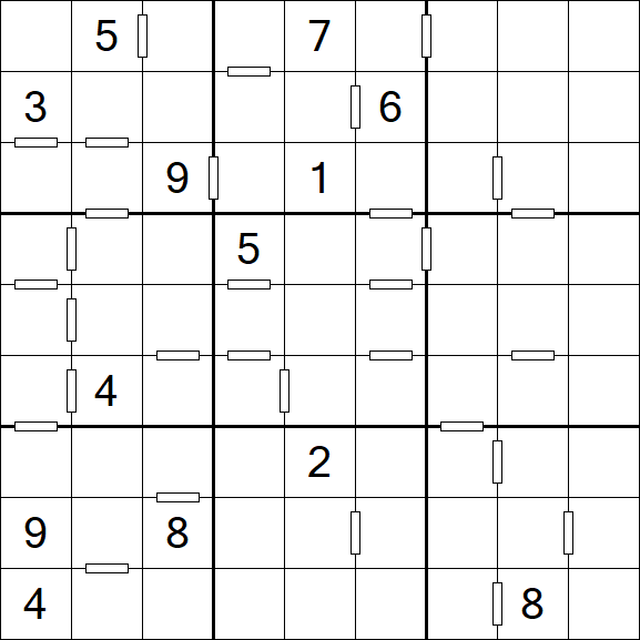 Consecutive Sudoku - Hard