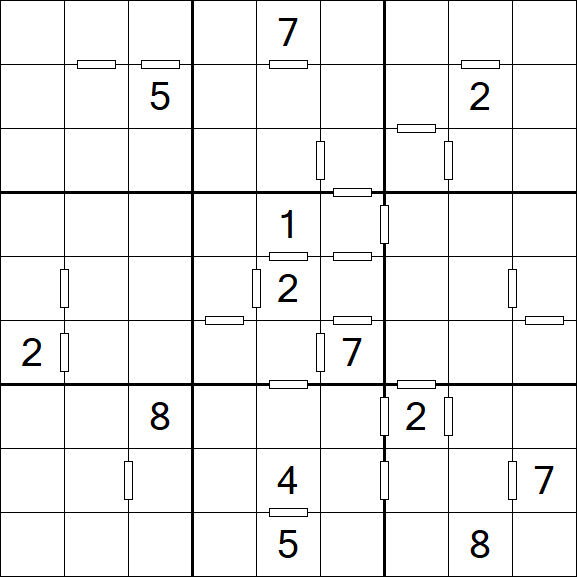 Consecutive Sudoku - Hard