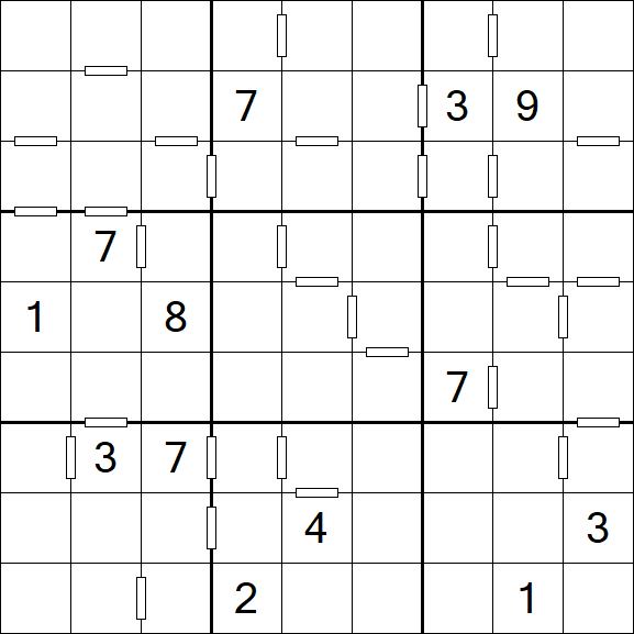 Consecutive Sudoku - Hard