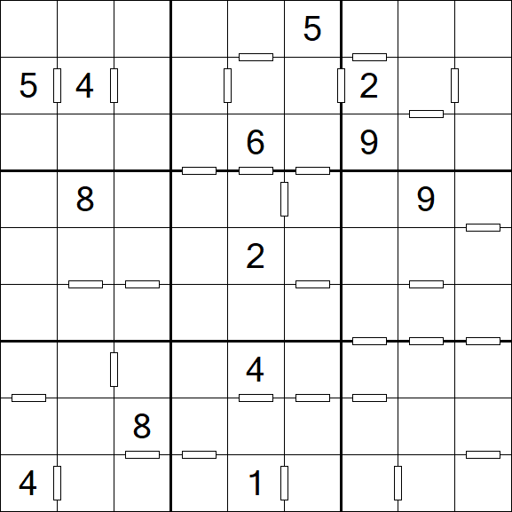 Consecutive Sudoku - Hard