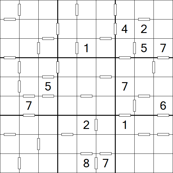Consecutive Sudoku - Hard