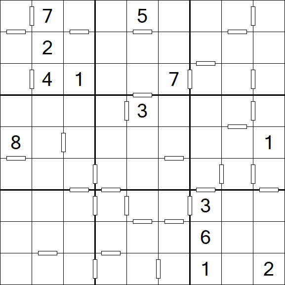 Consecutive Sudoku - Hard