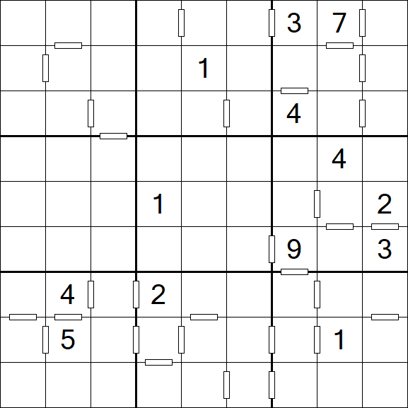 Consecutive Sudoku - Hard