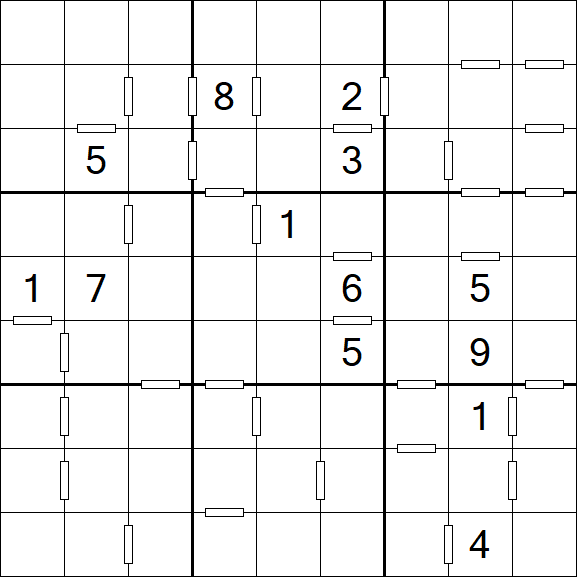 Consecutive Sudoku - Difícil