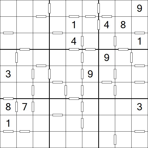 Consecutive Sudoku - Hard