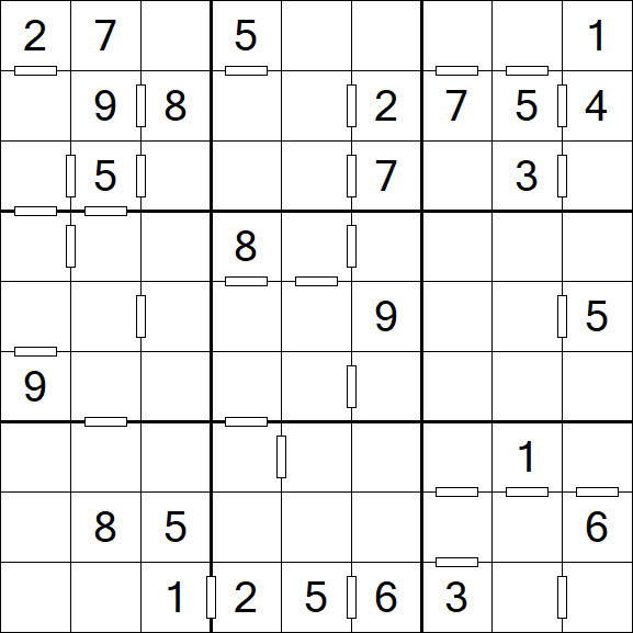 Consecutive Sudoku - Medio