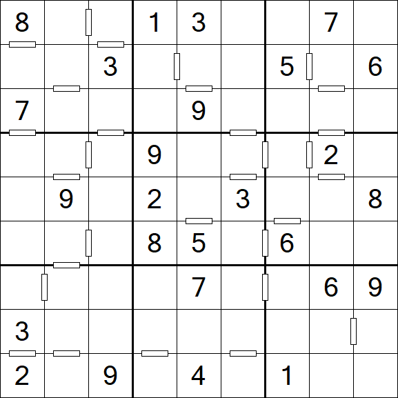 Consecutive Sudoku - Medio