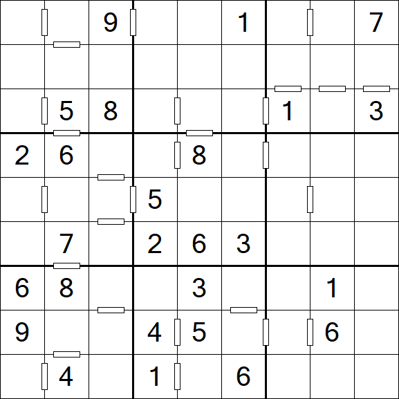 Consecutive Sudoku - Medio