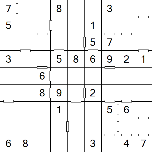 Consecutive Sudoku - Medium